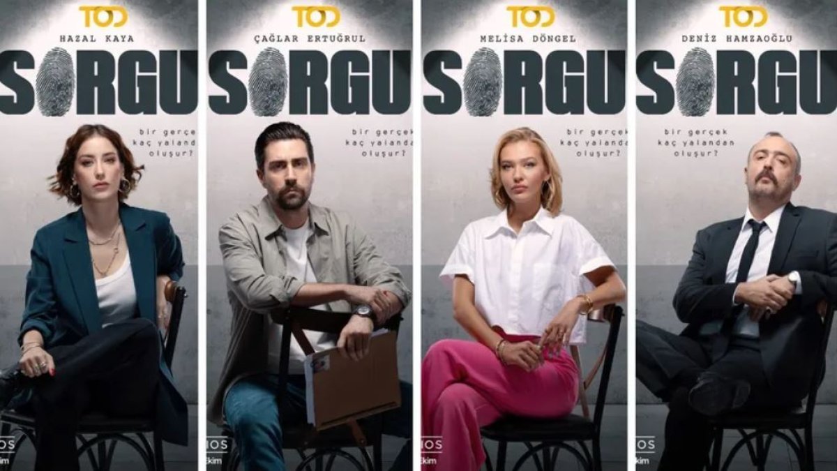 Hazal Kaya ve Çağlar Ertuğrul başrolde: 'Sorgu', 10 Ekim'de izleyiciyle buluşacak