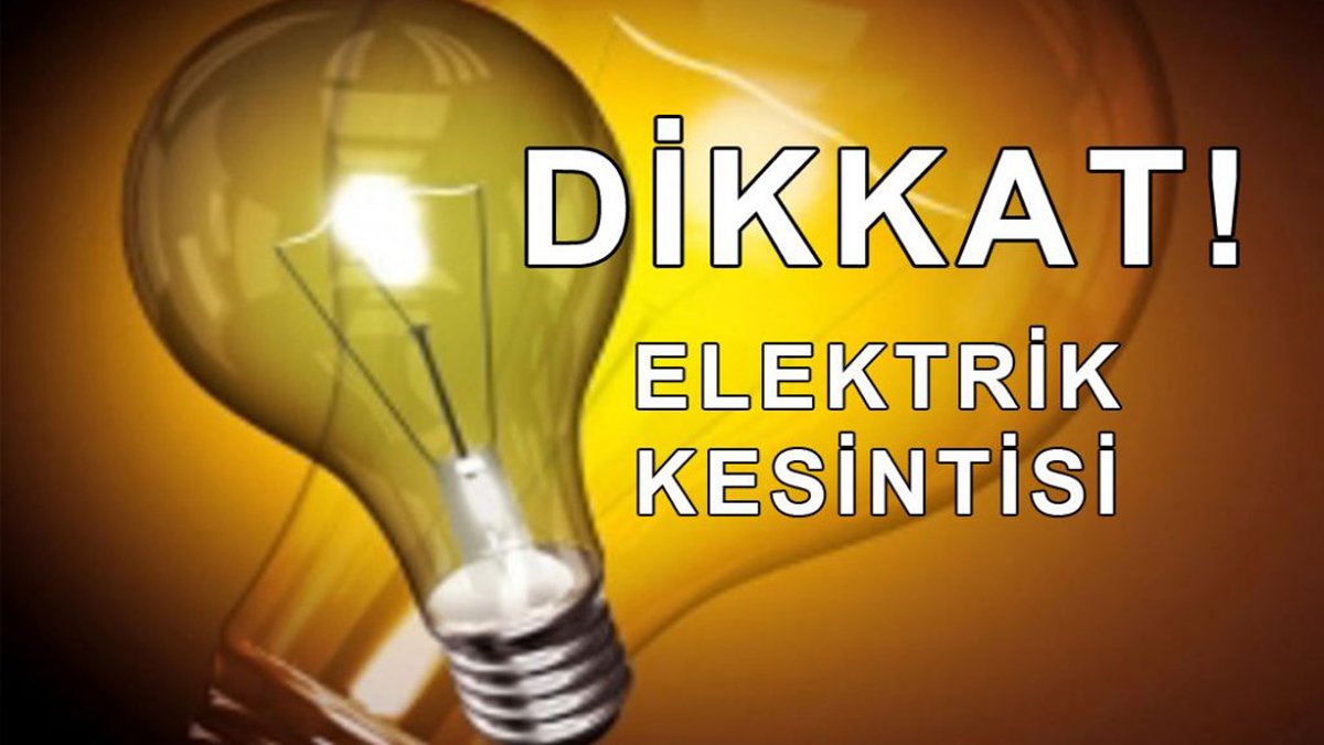 İstanbul'un 20 ilçesi hafta sonunu karanlıkta geçirecek! 24 Mayıs 2025 İstanbul elektrik kesintileri