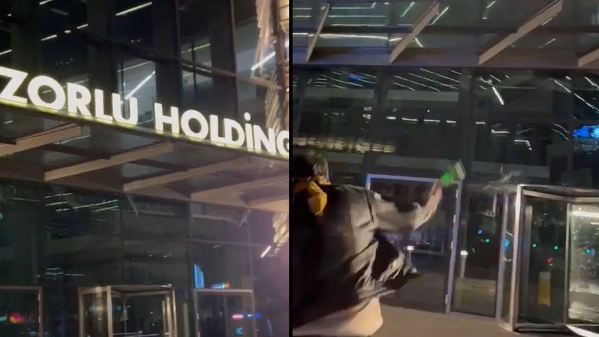 'İsrail'e enerjiyi kes' Zorlu Holding'e Gazze protestosu