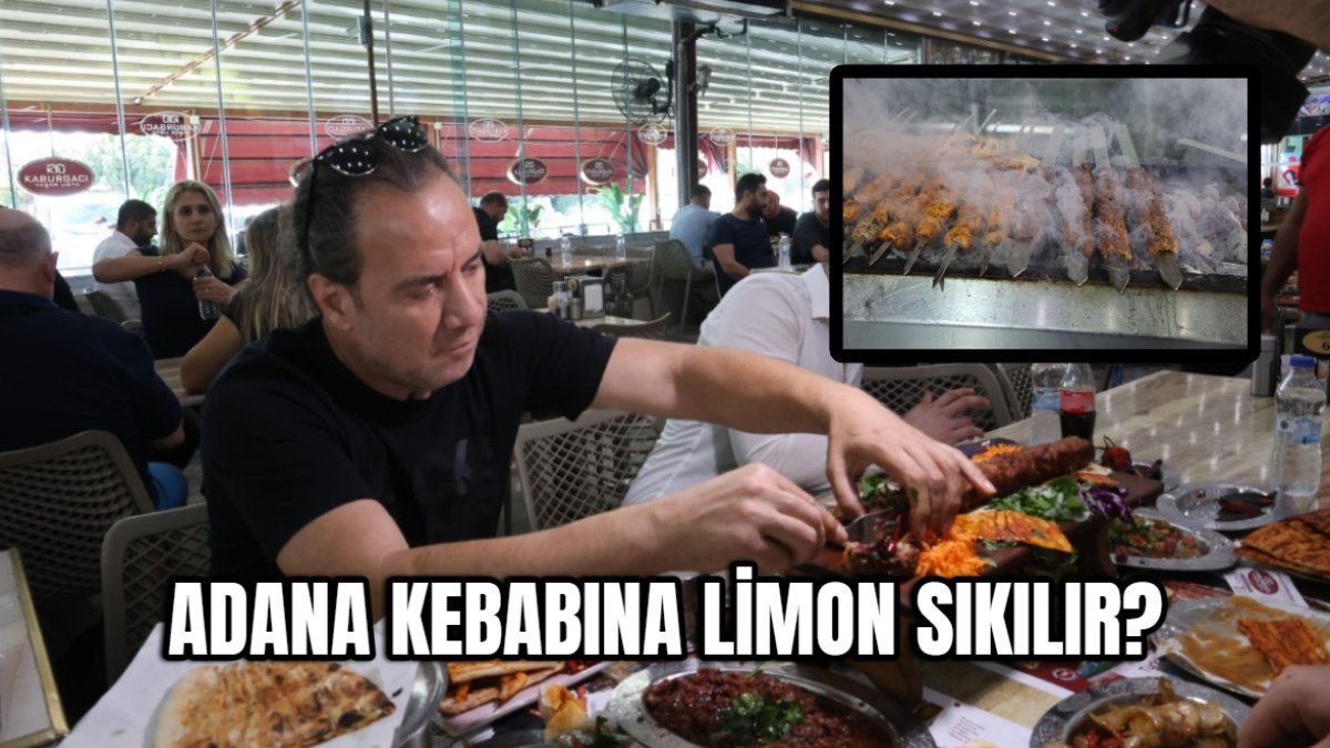 Adana kebabına limon sıkılarak mı yenilir? Tartışma konusu olmuştu: Kebap ustası son noktayı koydu
