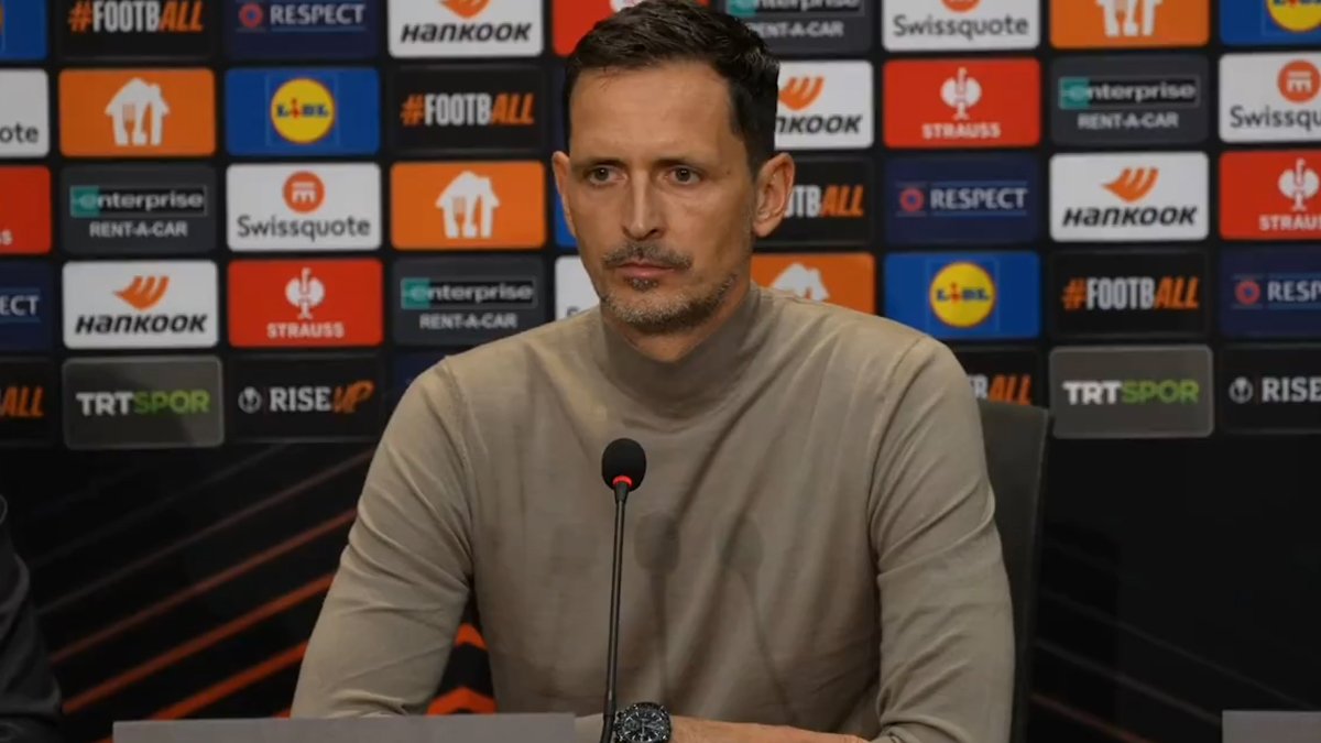 Eintracht Frankfurt Teknik Direktörü Dino Toppmöller: Beşiktaş'a karşı farklı formasyonlarda oynadık"