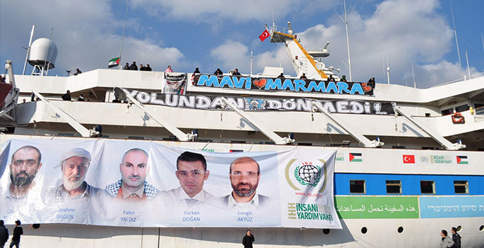 Mavi Marmara şehidi İbrahim Bilgen'in oğlu Yusuf Bilgen Halep için yollarda
