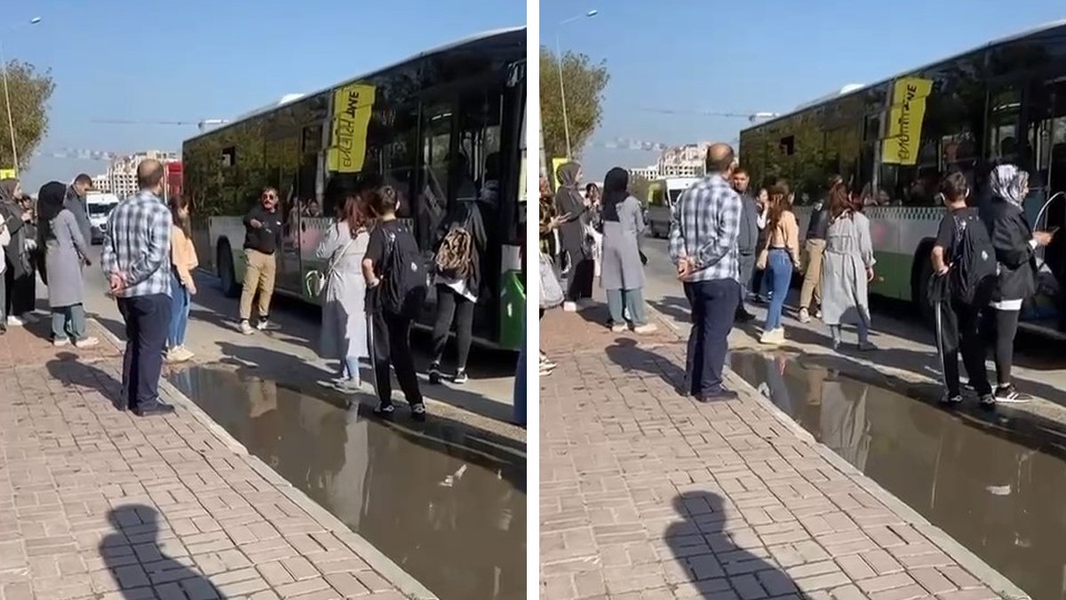 'Psikolojim bozuldu' diyen otobüs şoförü yolcuları indirdi
