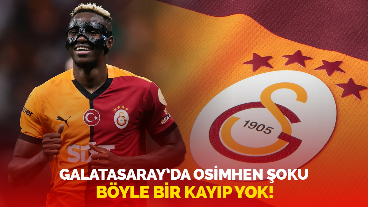 Galatasaray'a Osimhen şoku! Böyle bir kayıp yok: 100 milyon euro olarak duyurulmuştu ama...