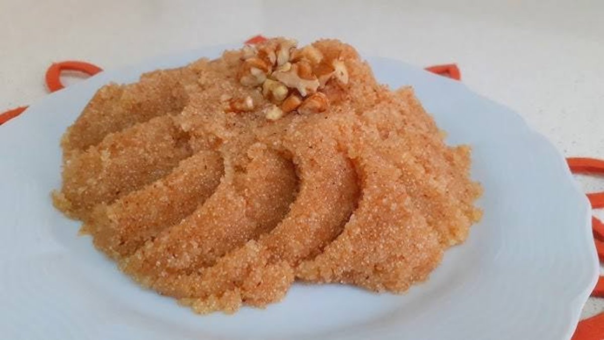 Hataylılar irmik tatlısını böyle yapıyor: Asla dağılmıyor, çok hafif