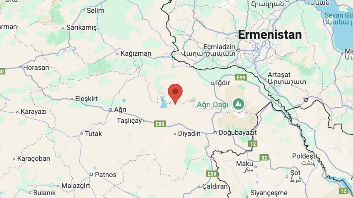 Ağrı'da deprem