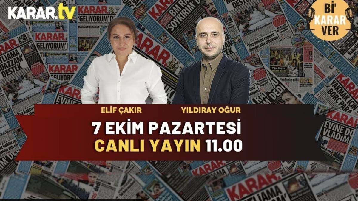 Elif Çakır ve Yıldıray Oğur'un sunduğu Bi' Karar Ver yeniden ekranlarda!