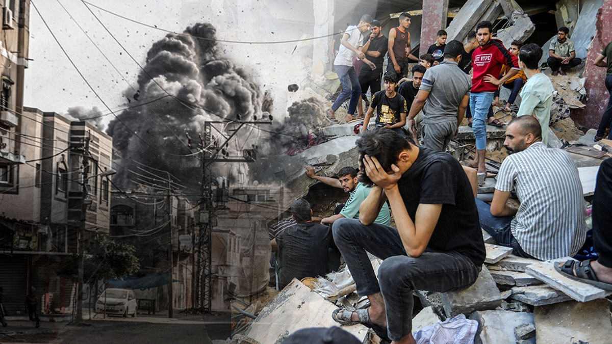 1 yılın acı bilançosu... İsrail’in katliamında ölenlerin sayısı 41 bin 909'a yükseldi