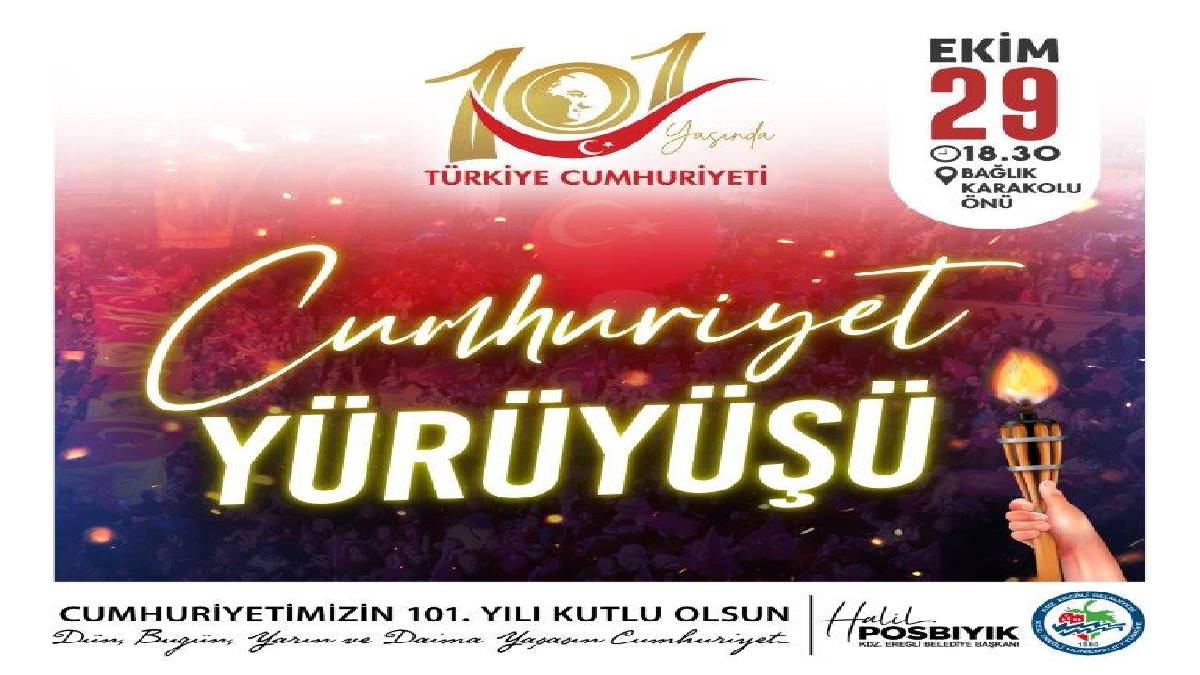 Cumhuriyet coşkusu  Kdz. Ereğlİ’yi saracak