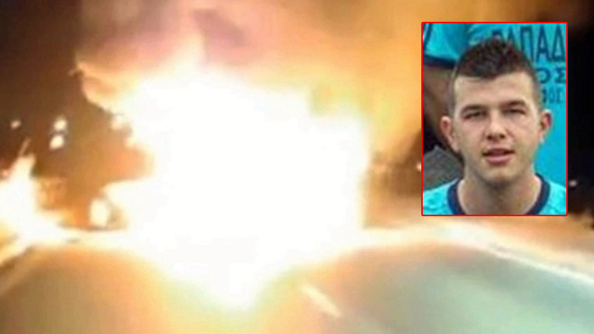 Kaza yapan futbolcu, yanarak hayatını kaybetti! Futbol dünyası yasa boğuldu