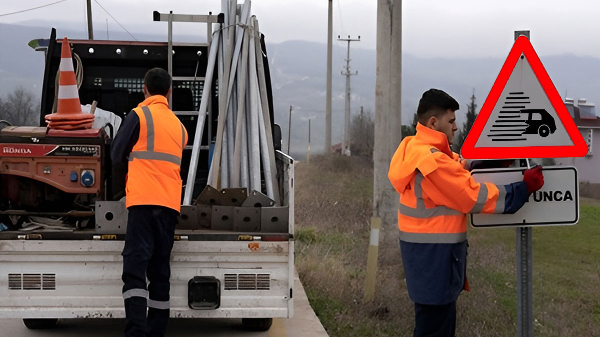 Yeni trafik tabelası o bölgelere yerleştiriliyor! Türkiye'de de kullanılacak, işte anlamı...