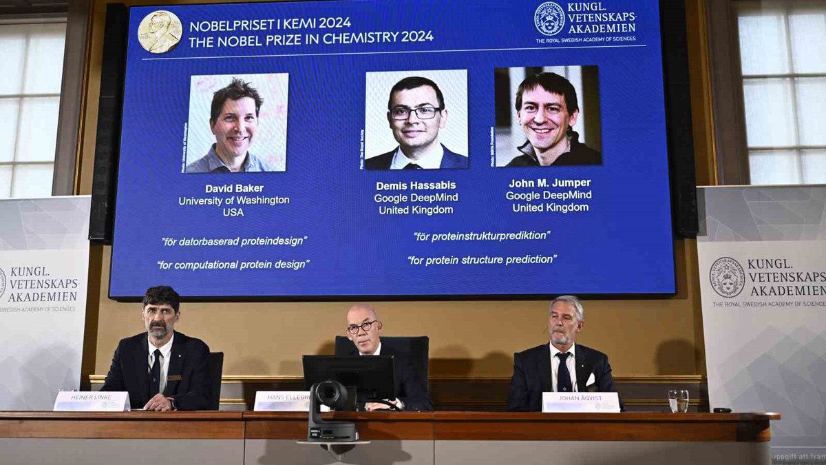 2024 Nobel Kimya ödülü sahiplerini buldu: Proteinlerin gizemini çözenler Nobel'e ulaştı