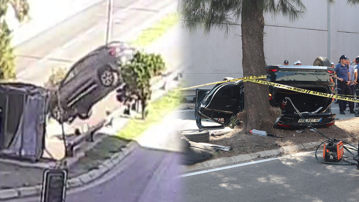 Hasta ziyaretine giderken felaketi yaşadılar: 3 ölü! Korkunç kaza anbean kamerada