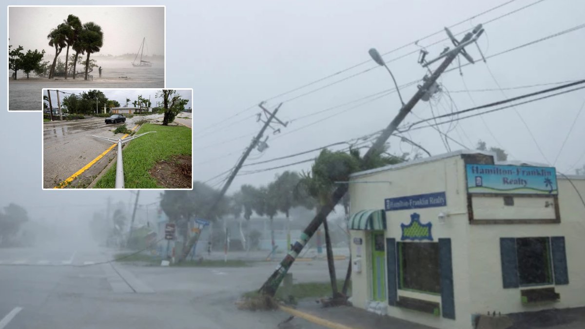 Milton Kasırgası Florida kıyılarına ulaştı: 205 km hızla gelen kasırga yıkım ve hortumlarla ilerliyor