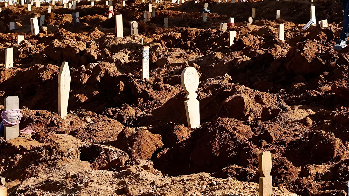 O kentte 20 günlük mezarlık kaldı: Ölüye bile yer yok! Bütün kabristanlar doldu