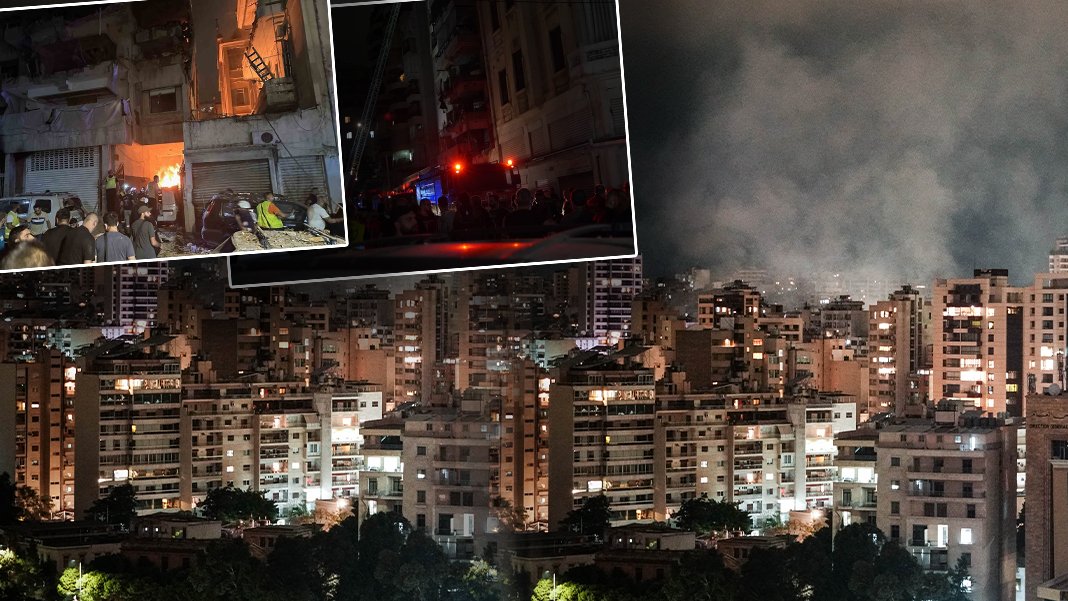 İsrail, Beyrut'un merkezini bombaladı: 22 ölü, 117 yaralı