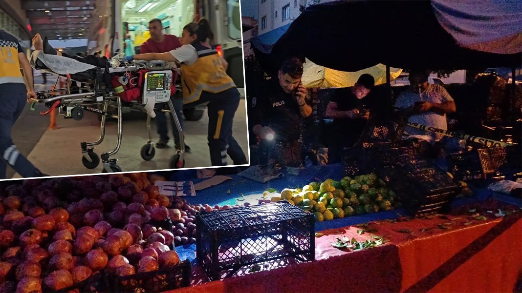 Pazar tezgahında dehşet! Kadın kılığına giren şahıs kurşun yağdırdı