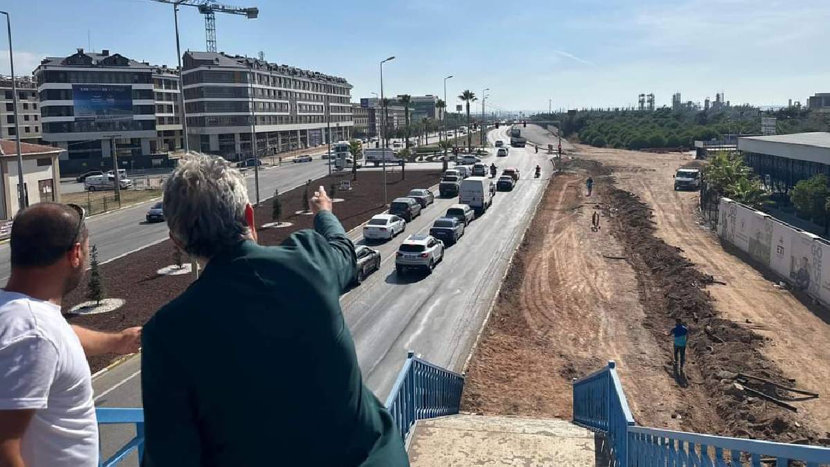 Bandırma Belediye Başkanı Dursun Mirza, çalışmaları yerinde inceledi