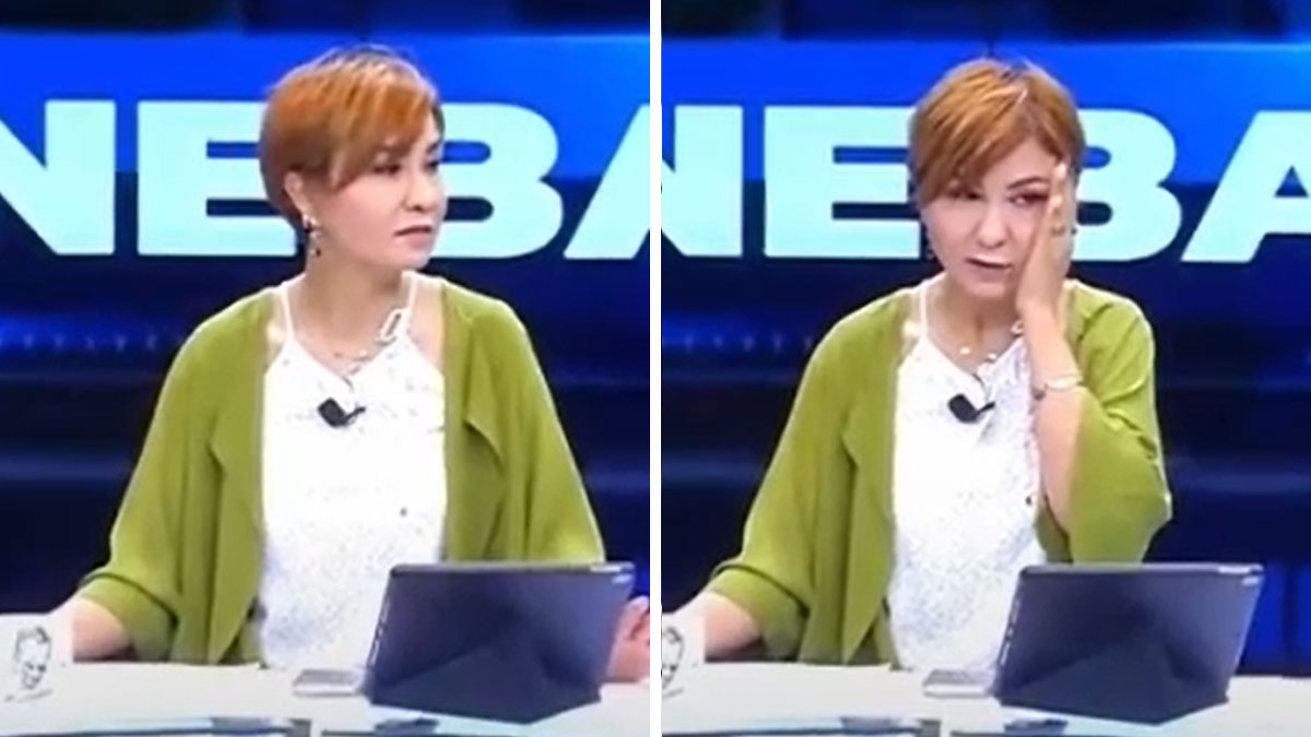 5.9 büyüklüğündeki deprem canlı yayına böyle yansıdı: 'Aman yarabbi, korkunç'