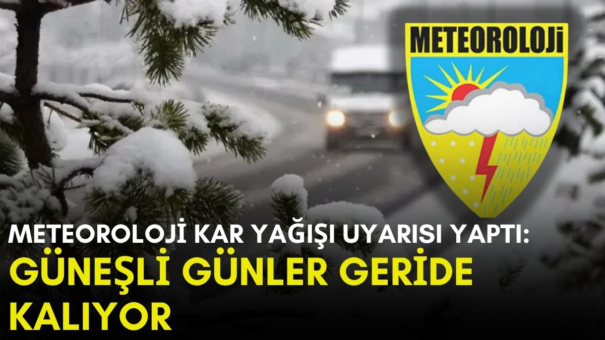 Yarın için kar yağışı uyarısı: Bolu, Karabük, Kastamonu, Ordu, Trabzon, Giresun, Rize, Artvin...