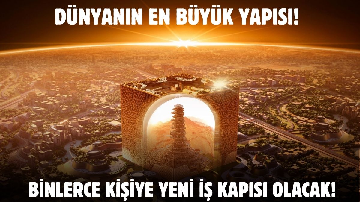 Dünyanın en büyük yapısı olacak! Suudi Arabistan'dan 400 metrelik dev gökdelen projesi: Binlerce kişiye iş kapısı olacak