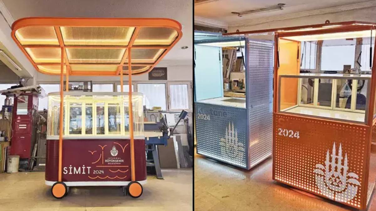 Simit tezgahları modernleşti