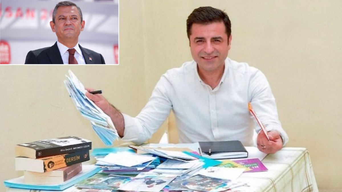 Demirtaş'tan Özel görüşmesi sonrası açıklama: Çözüm yolu siyaset, çözüm kurumu TBMM'dir