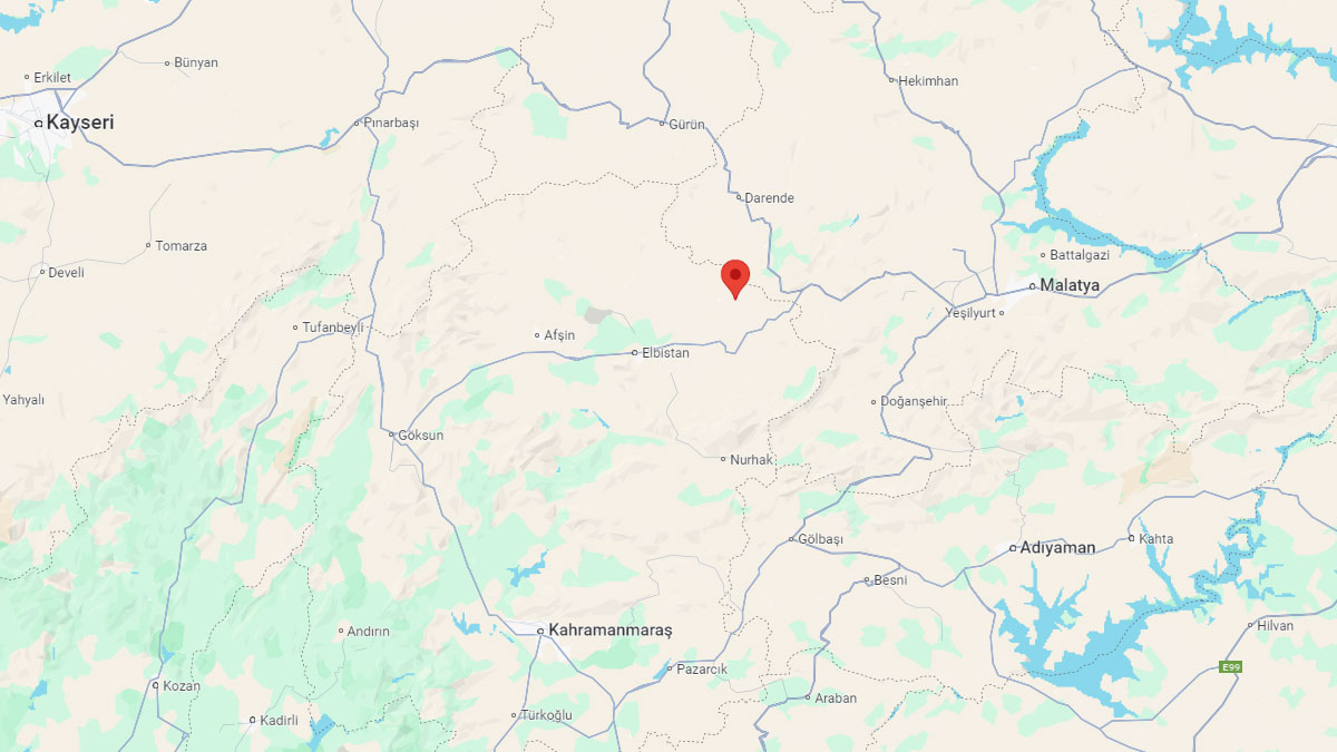 Kahramanmaraş'ta deprem