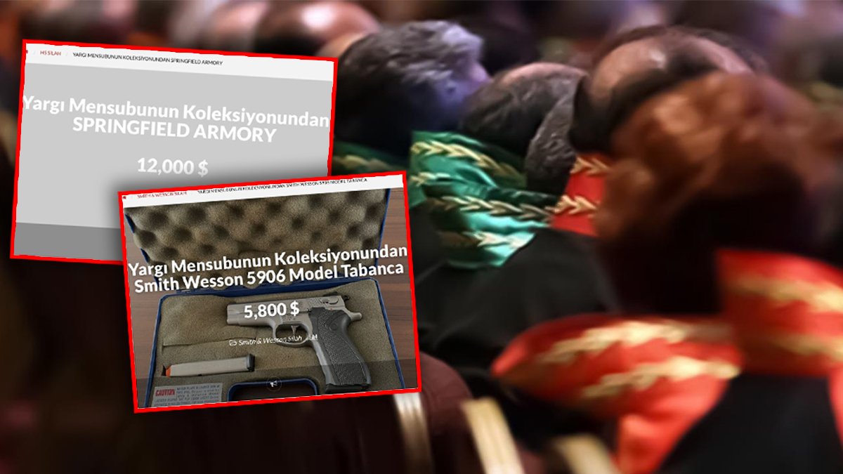 Hakimler ucuza aldıkları silahları fahiş fiyata satışa çıkardı: 12 bin dolara kadar çıkıyor