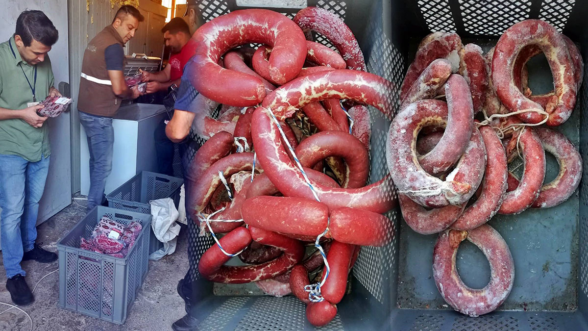 O kente bozuk sucuk ve tavuk eti yedirmişler! Vatandaşlar tedirgin: Yakalanmayanlar ne olacak?