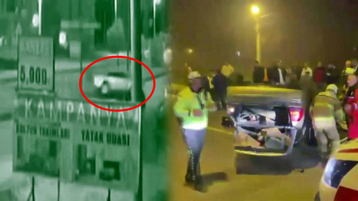 Düz yolda böyle takla attı: Feci kaza kamerada! Apar topar hastaneye kaldırıldı