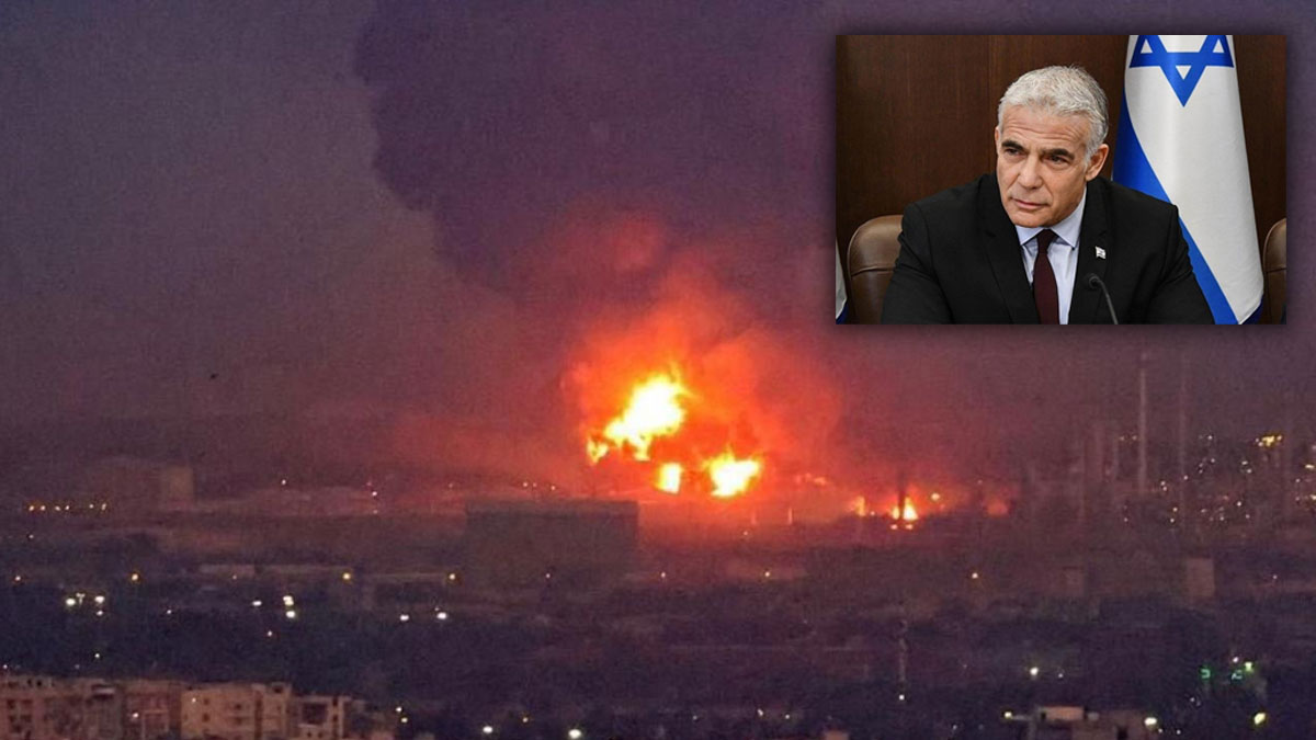 İsrailli siyasetçilerden İran’a daha güçlü müdahale çağrısı... Lapid, İran’ın ağır bir bedel ödemesi gerektiğini savundu