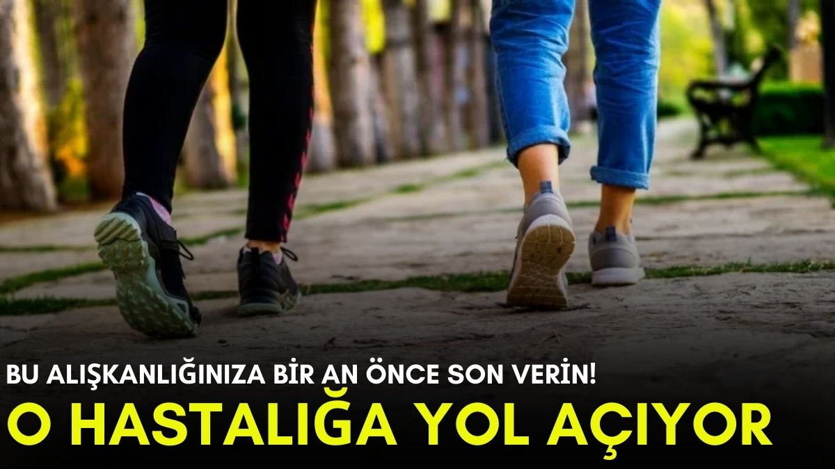 Yolda hızlı hızlı yürüyenler dikkat! Hemen kendinizi durdurun, o hastalığa yol açtığı ortaya çıktı