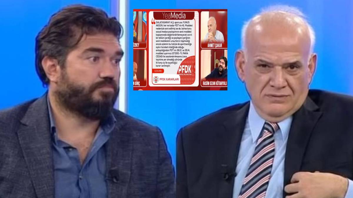 Ahmet Çakar canlı yayında ortamın kokusunu değiştirdi! Öyle bir şey yaptı ki... Apar topar kapattılar