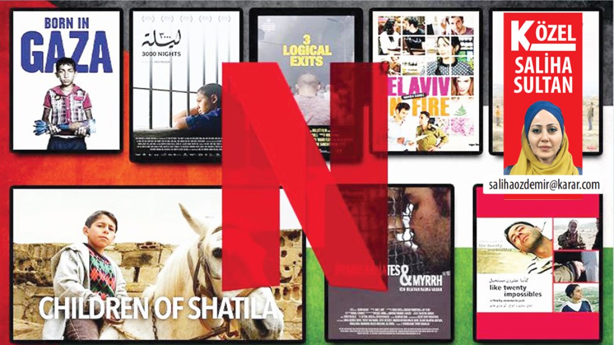 Filistin filmlerini yayından kaldıran dijital platforma tepkiler çığ gibi: İsrail’e boykot listesinin yeni logosu Netflix