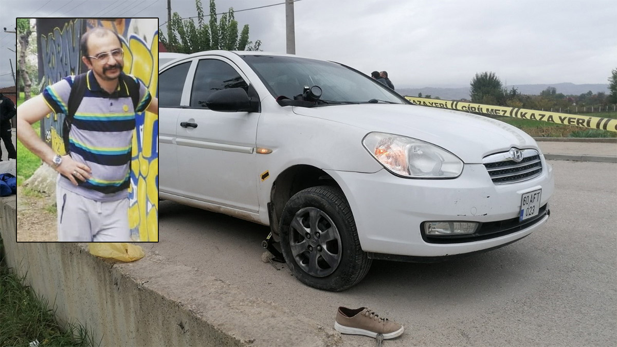 Tokat'ta akılalmaz ölüm! Otomobilin patlayan lastiğini değiştirirken hayatını kaybetti