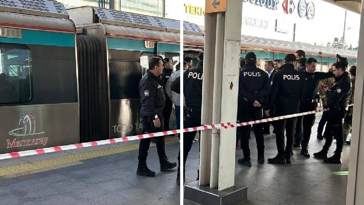 Marmaray'da intihar girişimi