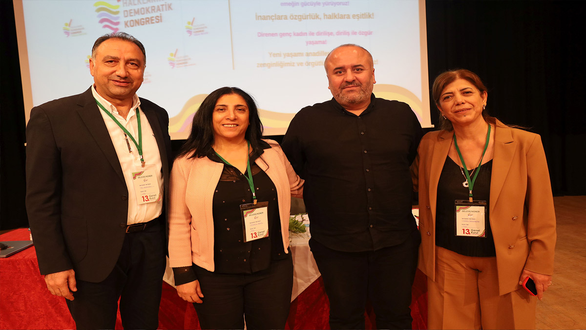 HDK'nın yeni eş sözcüleri Meral Danış Beştaş ve Ali Kenanoğlu oldu