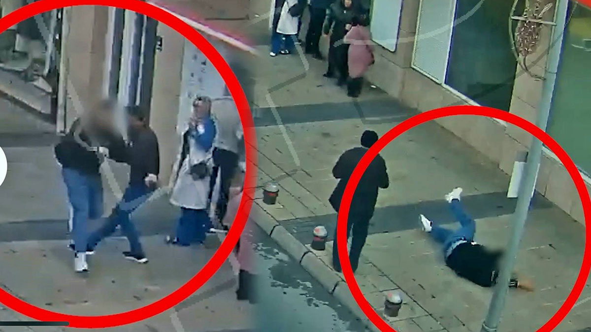 Vatandaşın çelmesiyle yakalandı: Polisten kaçma nedeni şaşkına çevirdi! Film sahnesini aratmayan anlar kamerada