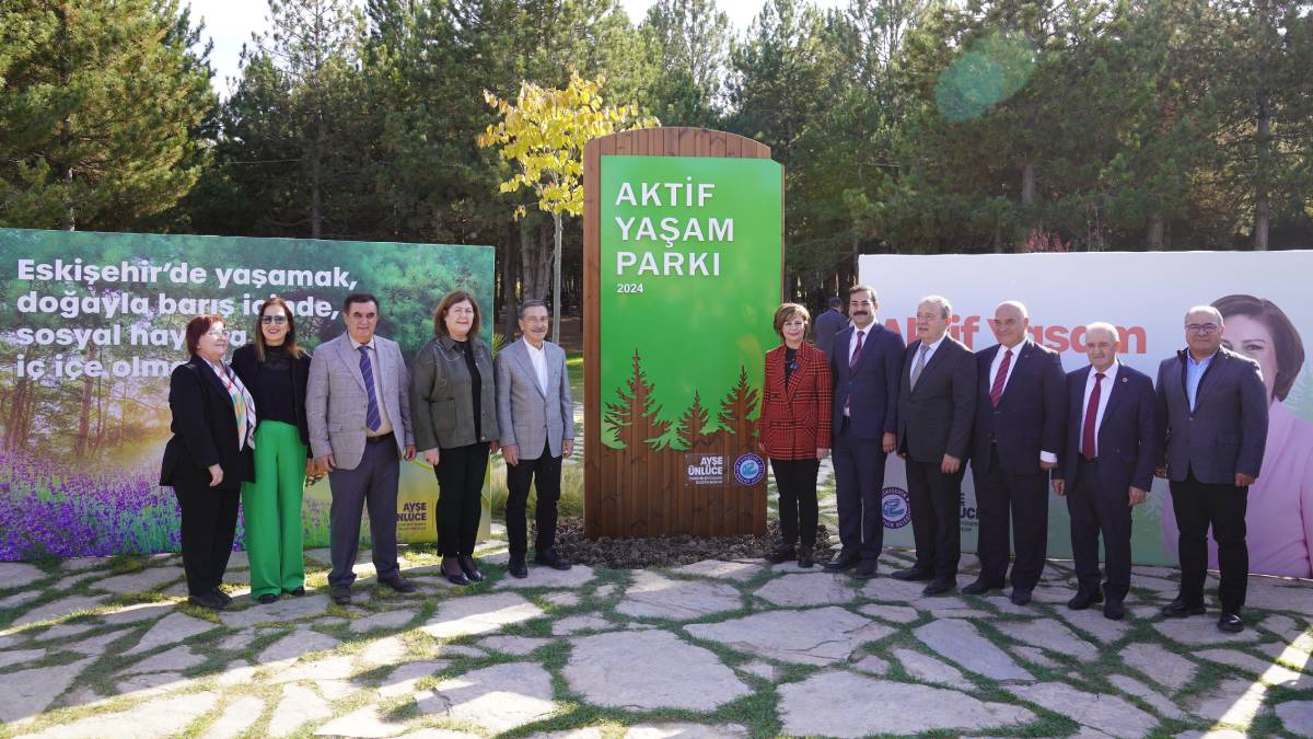 “Aktif Yaşam Parkı” görkemli bir törenle açıldı