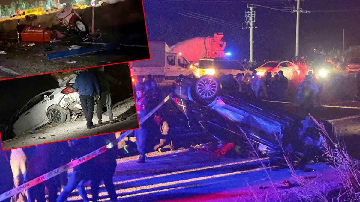 Osmaniye'de zincirleme kaza: 4 ölü, 3 yaralı