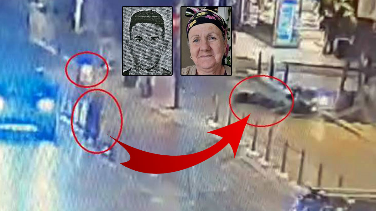 Yaşlı kadını gördüğü halde frene bile basmamış! Cinayet gibi kaza kamerada