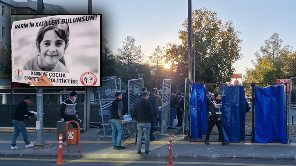 Yoğun güvenlik eşliğinde ilk duruşma: Narin Güran cinayeti davası başladı