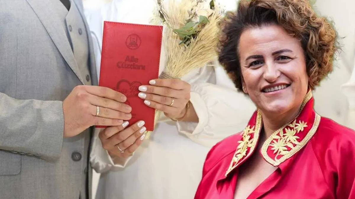 Film gibi olay! Damat nikah memuruyla evlenmiş