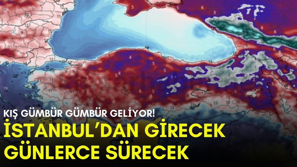 İstanbul’dan girecek Artvin’den çıkacak! Çarşamba gününden itibaren tedbirsiz dışarı çıkmayın: Sağanak yağış, gök gürültüsü…
