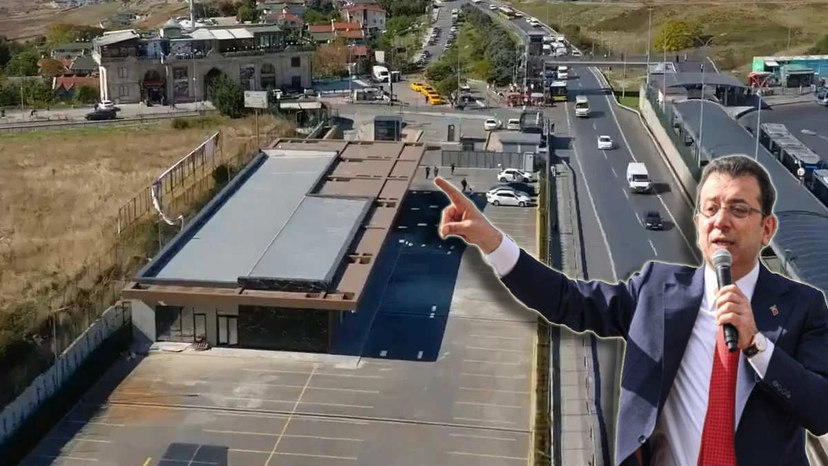 Hem de metrobüsün hemen yakınında! İmamoğlu hayırlı olsun diyerek duyurdu