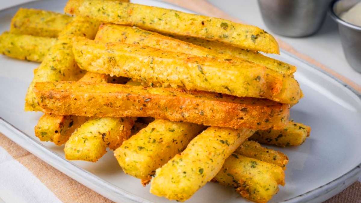 3 Malzemeli Çıtır Patates Tarifi