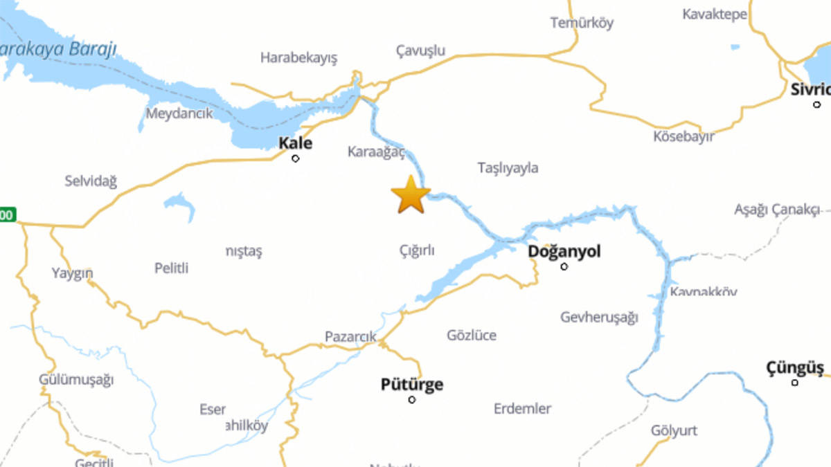 Malatya'da korkutan deprem