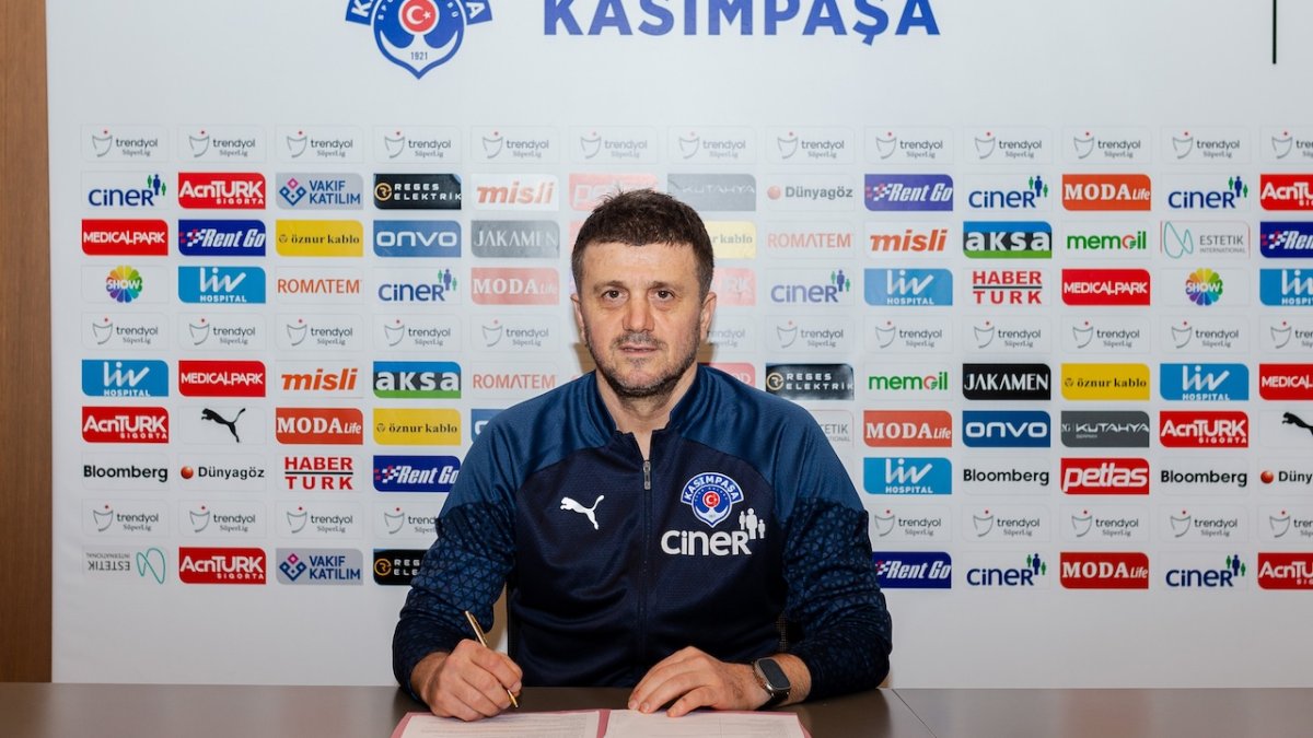 Kasımpaşa'nın yeni teknik direktörü belli oldu! Deneyimli isim tekrar görev aldı