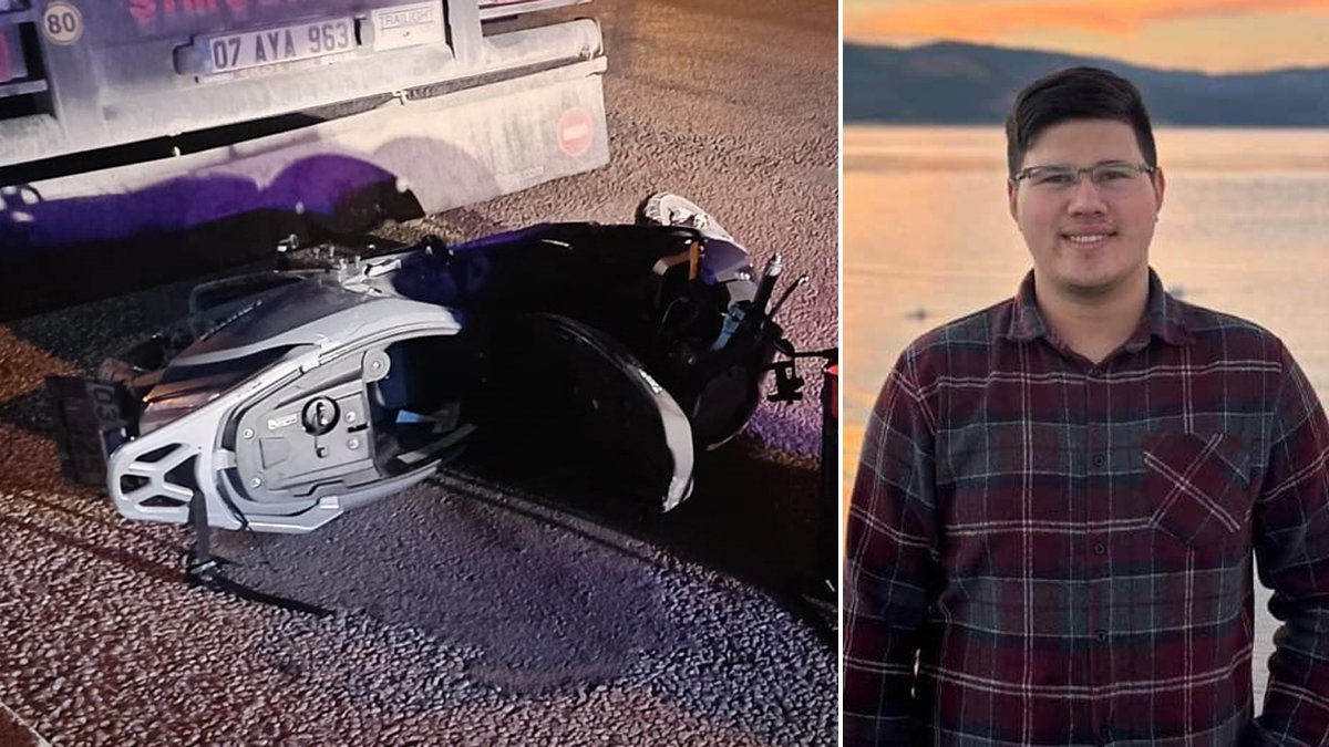 Okul masrafları için çalışırken geçirdiği kazada hayatını kaybetti